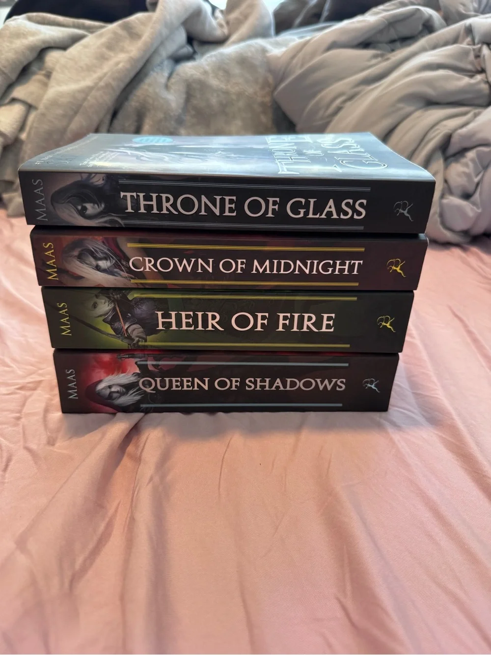 Throne of Glass Series Books 1-4 by Sarah J. Maas Paperback OOP